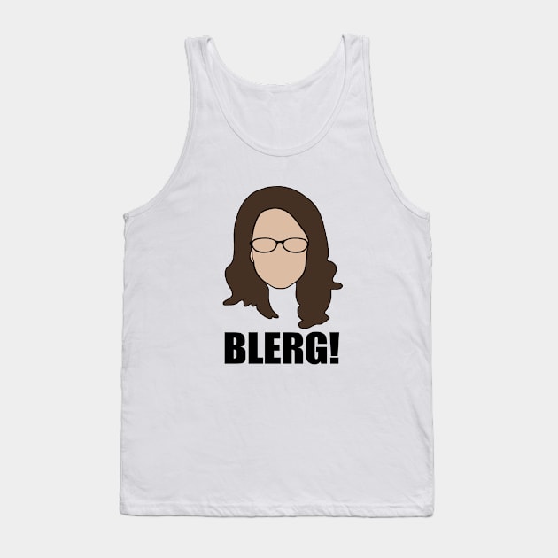 blerg Tank Top by aluap1006